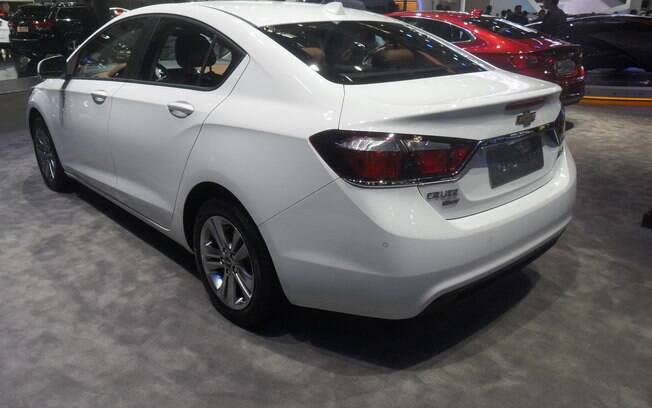 Traseira do Chevrolet Cruze