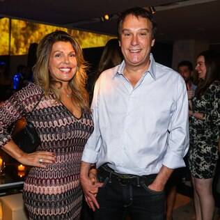 Emílio Surita e sua esposa, Anne Luyet