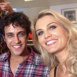 Mônica Martin com Ronny Kriwat