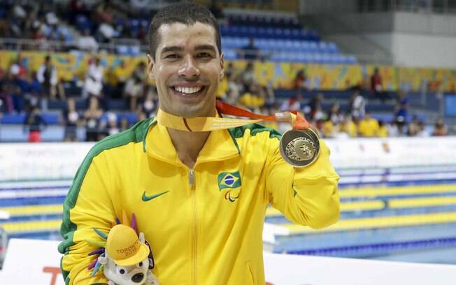 O nadador Daniel Dias foi o maior destaque brasileiro em Toronto, com oito medalhas de ouro