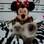 Minnie Mouse até tentou, mas quem brilhou na foto foram os irmãos Jacke e Jady, deixando a dona Vanessa Gonçalves orgulhosa . Foto: Arquivo pessoal