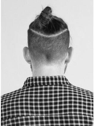 Coque masculino na versão undercut