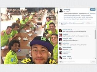 Neymar é o jogador da Copa do Mundo com mais seguidores no Instagram