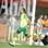 O atacante Hernan Barcos comemora seu gol do Palmeiras na derrota para o Atlético-GO. Partida terminou em 2 a 1 para o time da casa no Serra Dourada. Foto: Futura Press