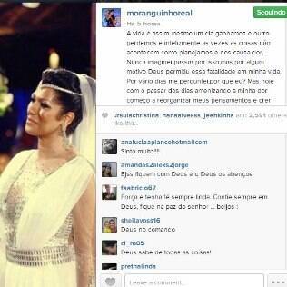 Mulher Moranguinho usa rede social para desabafar: 'Por que eu?'