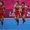Japonesas comemoram gol na derrota por 3 a 2 para a Holanda. Foto: Getty Images