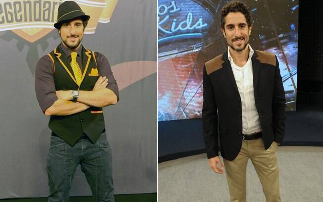 Marcos Mion antes e depois de emagrecer