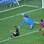 Ronaldo anotou belo gol no segundo tempo, cortando o zagueiro e batendo no canto. Foto: AFP