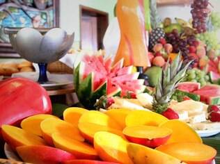 Em toda a região, aproveite a ótima oferta de frutas deliciosas