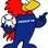 A França escolheu o galo Footix para ser o mascote da Copa de 1998. Foto: Reprodução