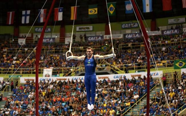Arthur Zanetti é o principal nome da ginástica para as Olimpíadas do Rio