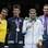 Esquiva Falcão recebe a medalha de prata, inédita para o boxe brasileiro. Foto: AP