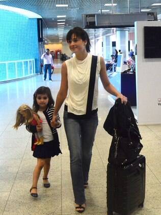 Luiza Valdetaro e a filha, Malu