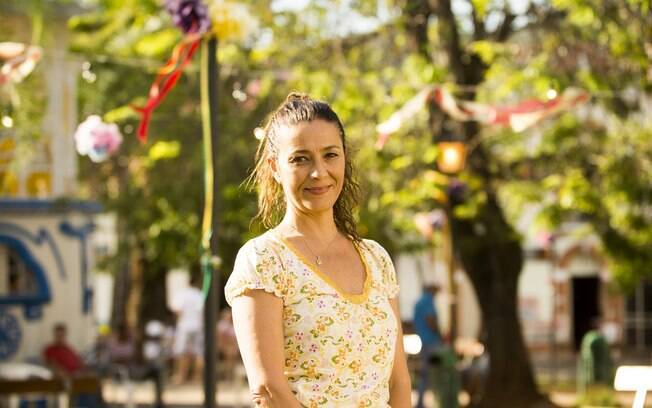A atriz Cyria Coentro, que atuou em 'Flor do Caribe', está no elenco de 'Em Família' como Maria