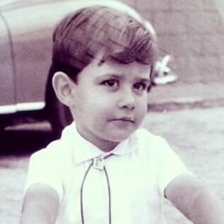 Willian Bonner published a photo of his childhood