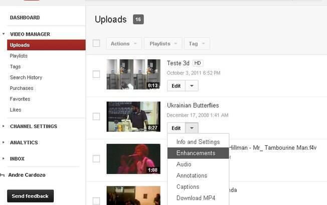 Recurso de câmera lenta é novidade do YouTube