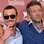 <span>Michael Fassbender, famoso como Magneto de  "X-Men: Primeira Classe", e Vincent Cassel em Veneza</span> - <strong>Foto: AFP</strong>