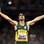 Oscar Pistorius comemora sua vitória na prova dos 400 m nas Paraolimpíadas de Londres. Foto: Getty Images