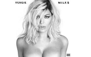 Capa do novo single de Fergie mostra a cantora de topless