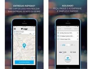 Disponível para iOS, Loggi é um aplicativo de entrega de encomendas por moto ou bicicleta. O serviço só está disponível para a cidade de São Paulo