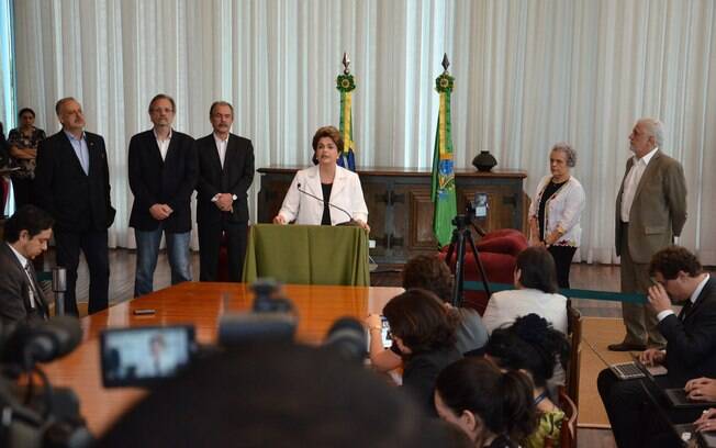 Presidenta afastada convocou uma coletiva de imprensa no Palácio da Alvorada para explicar os argumentos da carta  