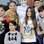 Prince Jackson, Paris Jackson e Blanket Jackson tietam Justin Bieber, em Janeiro de 2012 . Foto: Grosby Group / BrainPix / Getty Images / Reprodução