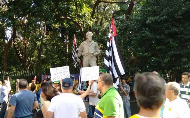 Movimento Separatista em São Paulo. Foto: David Shalom/iG São Paulo