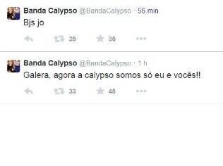 Joelma posta frase no Twitter, mas deleta em seguida