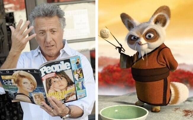Dustin Hoffman – Mestre Shifu (Kung Fu Panda)