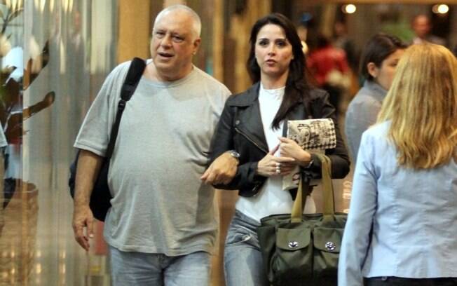 Antonio Fagundes e Alexandra Martins