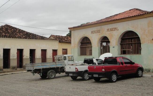 Vista do Mercado Municipal de Itinga