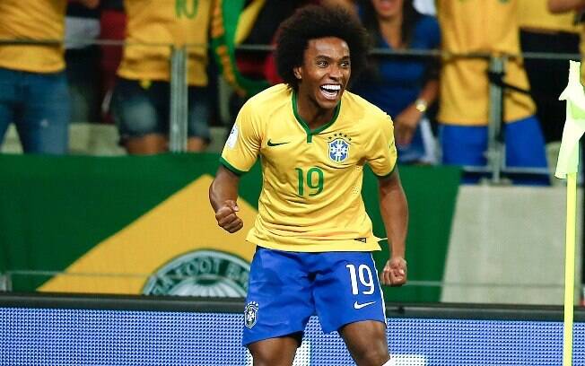 Willian, meia da seleção