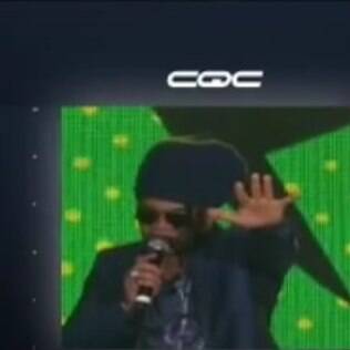 Carlinhos Brown vira piada no 'CQC' por causa de gafe