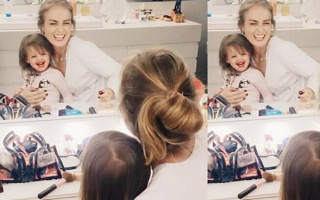 Angélica e Eva em foto do Instagram