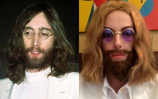 John Lennon e Ana Hickmann: Gostou?