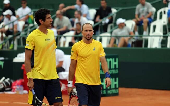 Marcelo Melo e Bruno Soares são esperança de medalha