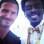 Seu Jorge tietou o jogador David Beckham.... Foto: Twitter/Reprodução