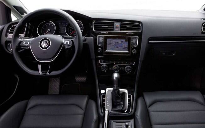 Interior do Volkswagen Golf 1.4 Flex