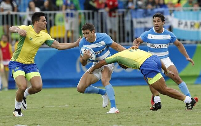 Brasil levou de 31 a 0 da Argentina no rugby masculino