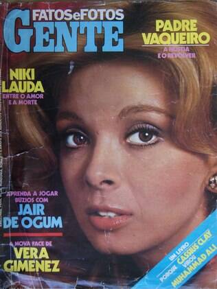 Revista mostra nova face de Vera, que levou 150 pontos no rosto após acidente de carro, em 1976