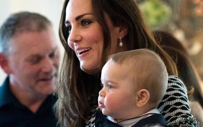 Kate Middleton e o marido, o príncipe William, estão na Nova Zelândia em viagem diplomática