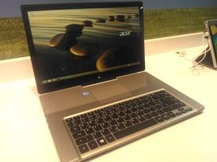 Versátil, novo computador da Acer permite utilização em quatro posições de tela distintas