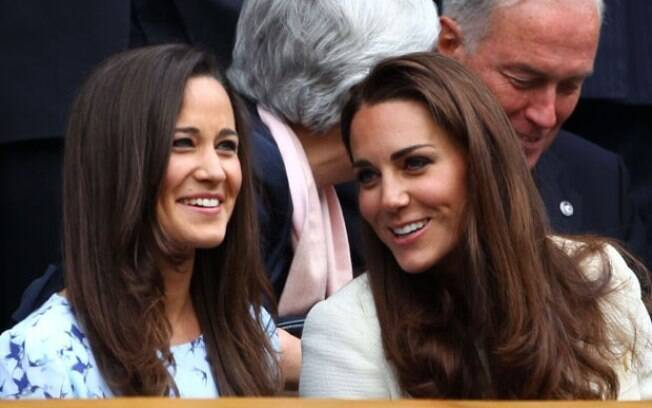Pippa e Kate Middleton no Grand Slam