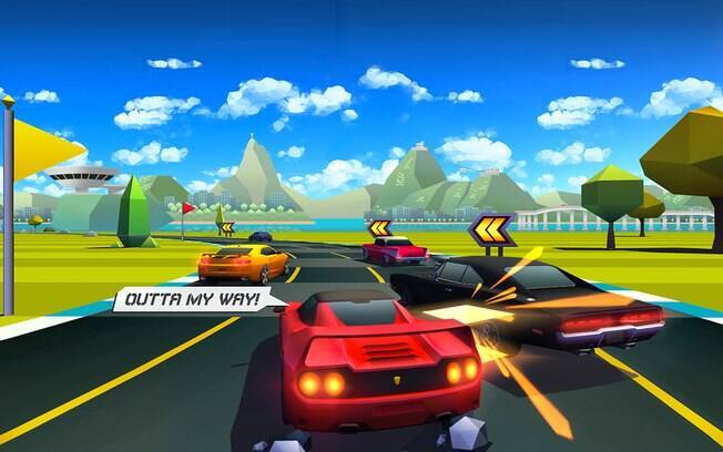 Horizon Chase - World Tour foi indicado como um dos melhores games para iOS em 2015