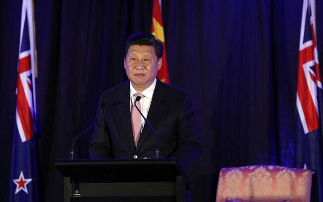 O presidente Xi Jinping: promessa de caçar corruptos de todos os escalões na China (dezembro/2014)
