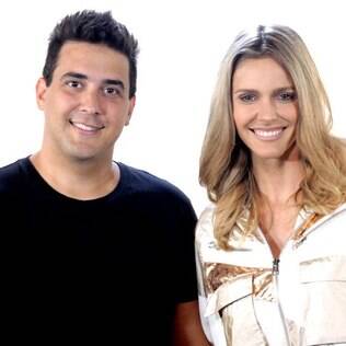 André Marques e Fernanda Lima: apresentadores de SuperStar