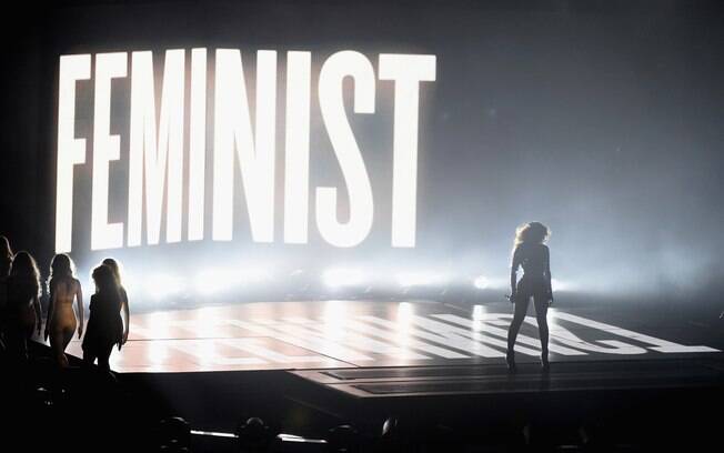 A cantora Beyoncé durante apresentação no VMA em 2014