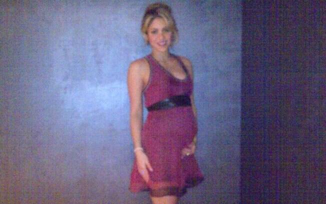 Shakira: barriga despontando