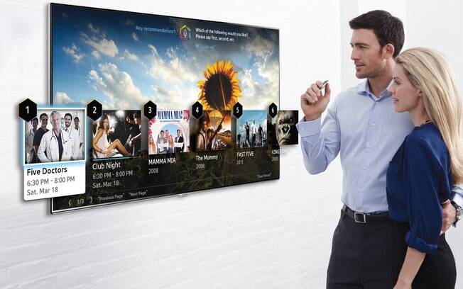 Samsung mostrará novas formas de interagir com a TV na CES 2014