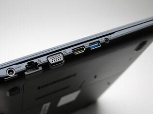 Portas USB e HDMI são itens importantes na escolha de um notebook